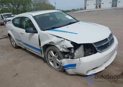 2008 Dodge Avenger Sxt из США, поврежденный, VIN 1B3LC56KX8N687594